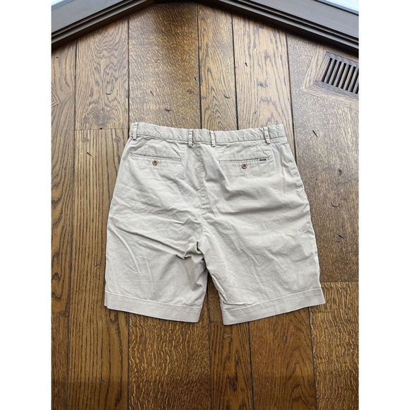 Polo Ralph Lauren Shorts Mens Size 34 Adult Beige Tan Khaki Chino - Picture 10 of 12